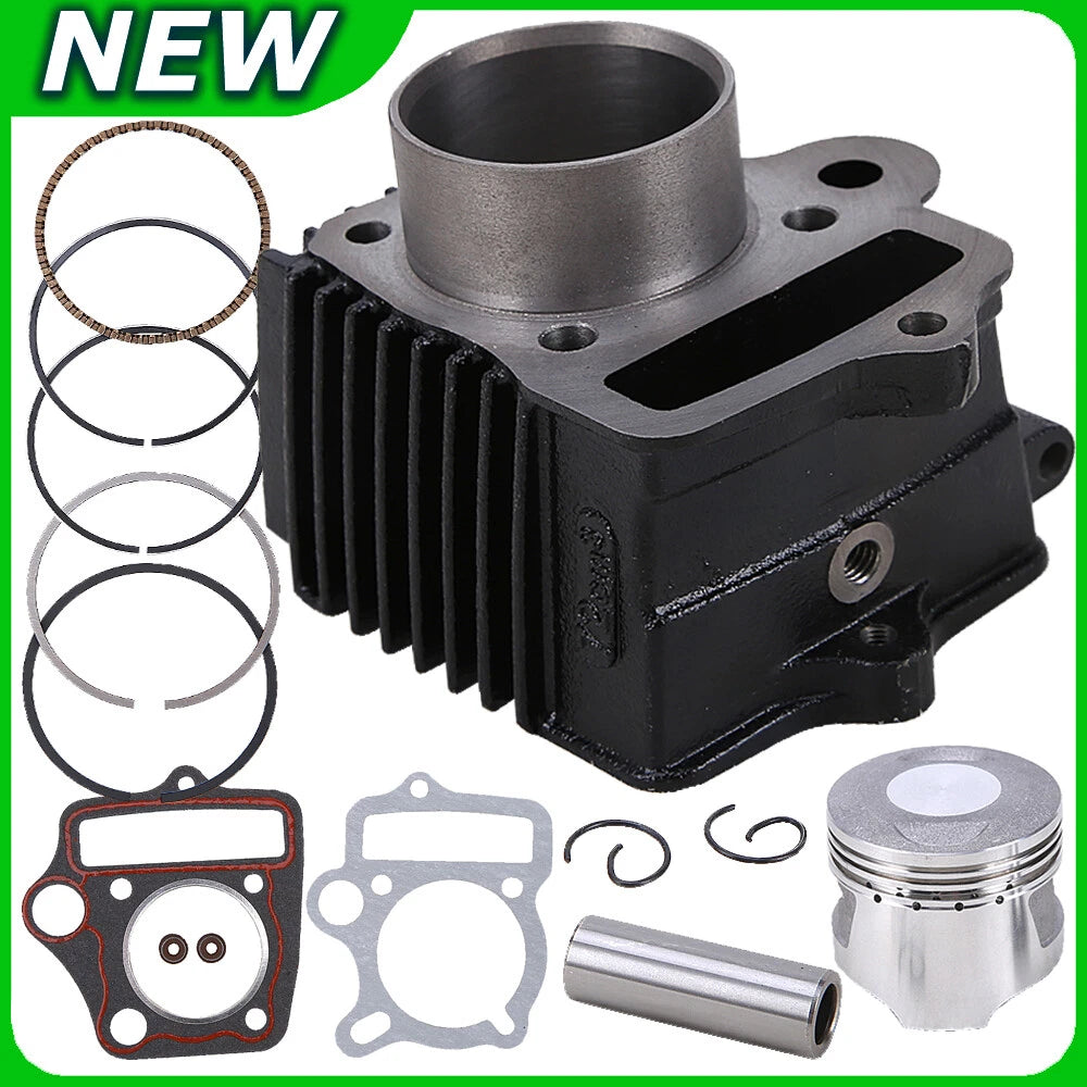 70cc Cylinder Piston Gaskets Top End Rebuild Kit For Honda CT70 Trail 1969-1994