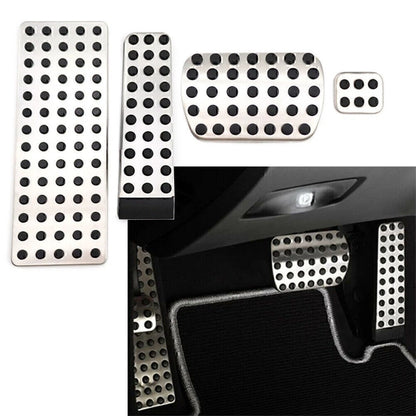 4Pcs Car Foot Pedal Pad Cover Kit For Mercedes-Benz E S SL SLK W124 CL CLK R  US