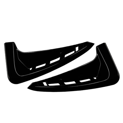 Glossy Black Front Side Fender Air Vent Cover For BMW X5 F15 M Sport 2014-2018