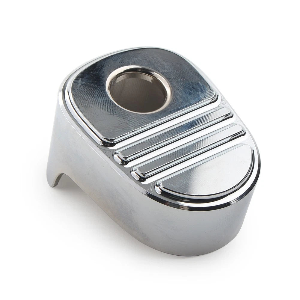 Tri Line Ignition Switch Cover For Harley Electra Road Glide FLH 2014-22 Chrome
