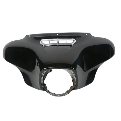 Vivid Black Outer & Inner Batwing Fairings Fit For Harley Electra Glide 14-Up 15