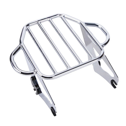 Detachable Two-Up Luggage Rack For Harley Touring Road King Street Glide 09-22
