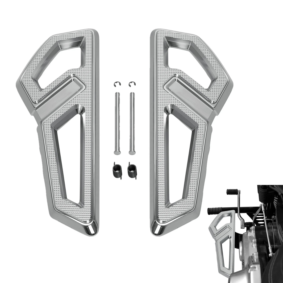 Driver Footboard Floorboard For Harley Softail Fat Boy Heritage Classic 2018-Up