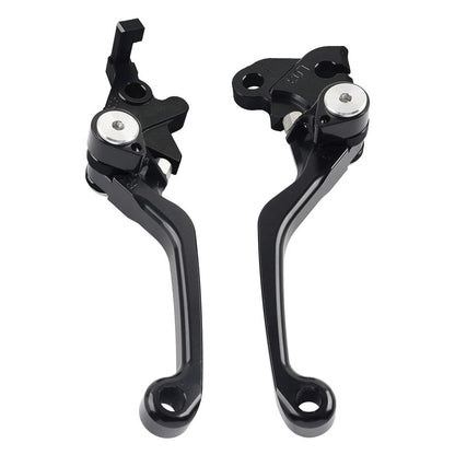 Pair Pivot Brake Clutch Levers For Kawasaki KLX 300SM KLX 250/S/SF KLX150L Black