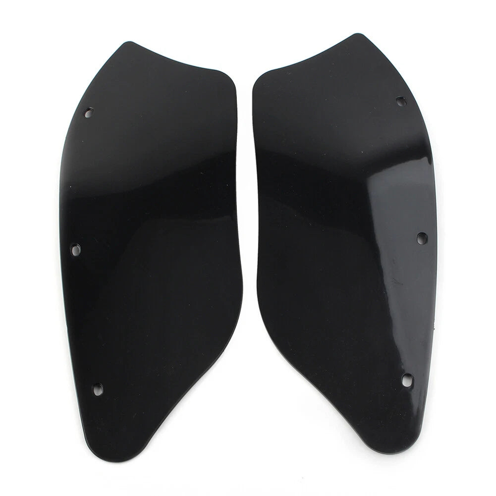 Batwing Fairing Wind Deflectors For Harley Dyna Heritage Softail Road King Black