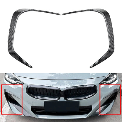 Carbon Look Front Side Air Vent Trim For BMW 2-Series G42 Coupe M Sport 2022-25