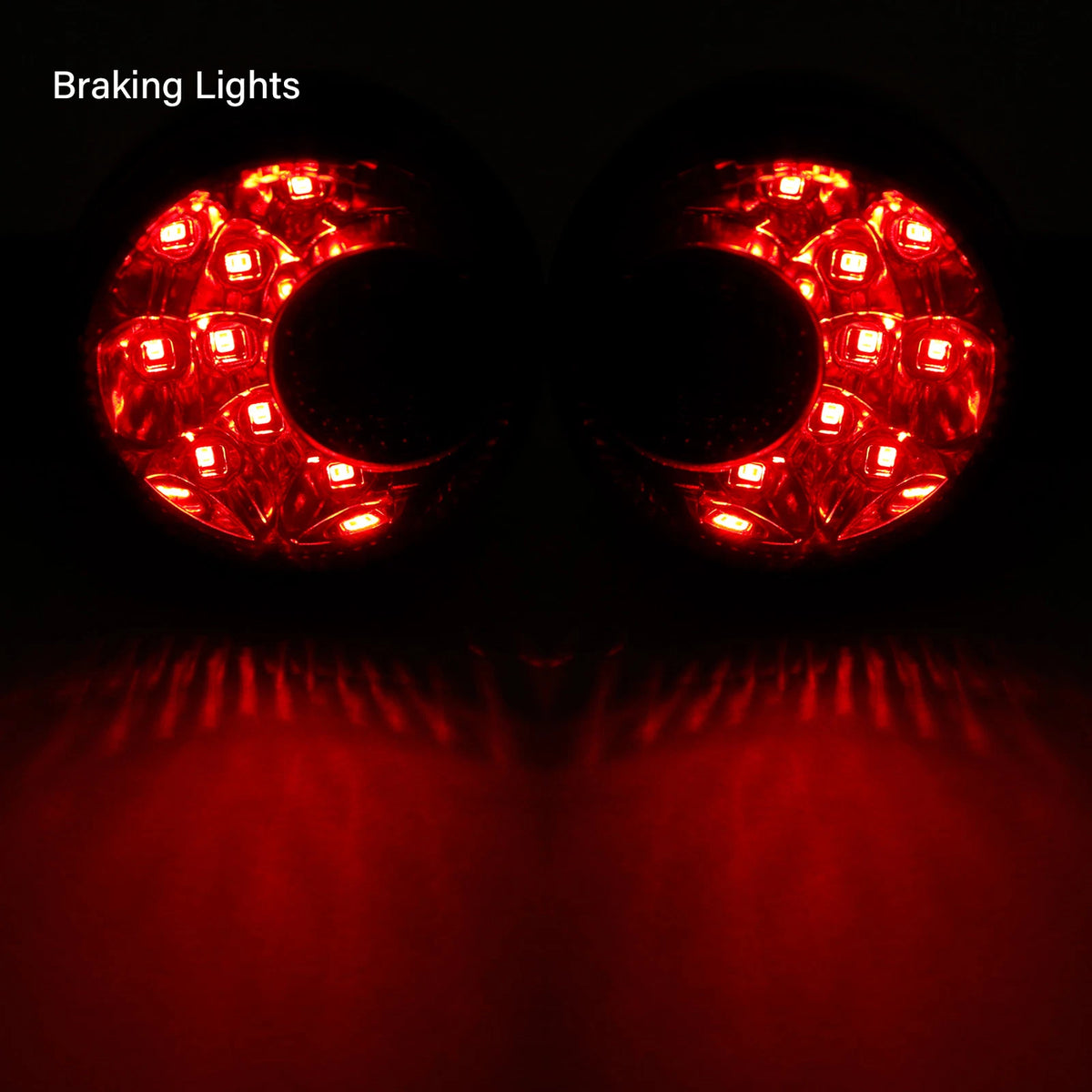 Rear Turn Signals LED Light Smoked Fit For Harley Sportster 883 1200 1992-2022