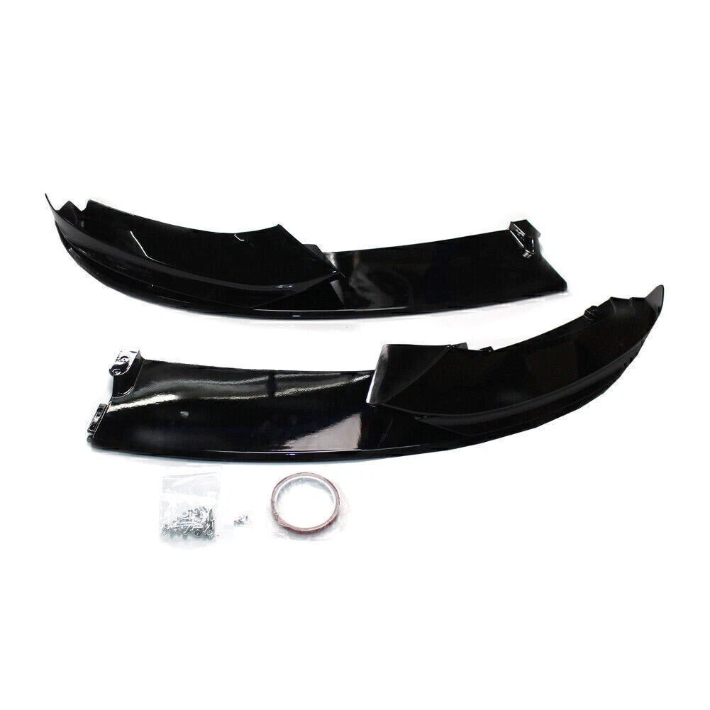 Front Bumper Lip Gloss Black Fit For BMW F32 F33 F36 4 Series M Sport 2014-20