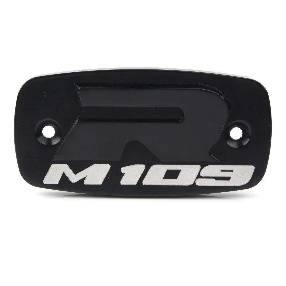 Front Brake Master Cylinder Reservoir Cover Cap for Suzuki Boulevard M109R Black