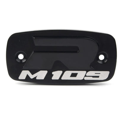 Front Brake Master Cylinder Reservoir Cover Cap for Suzuki Boulevard M109R Black