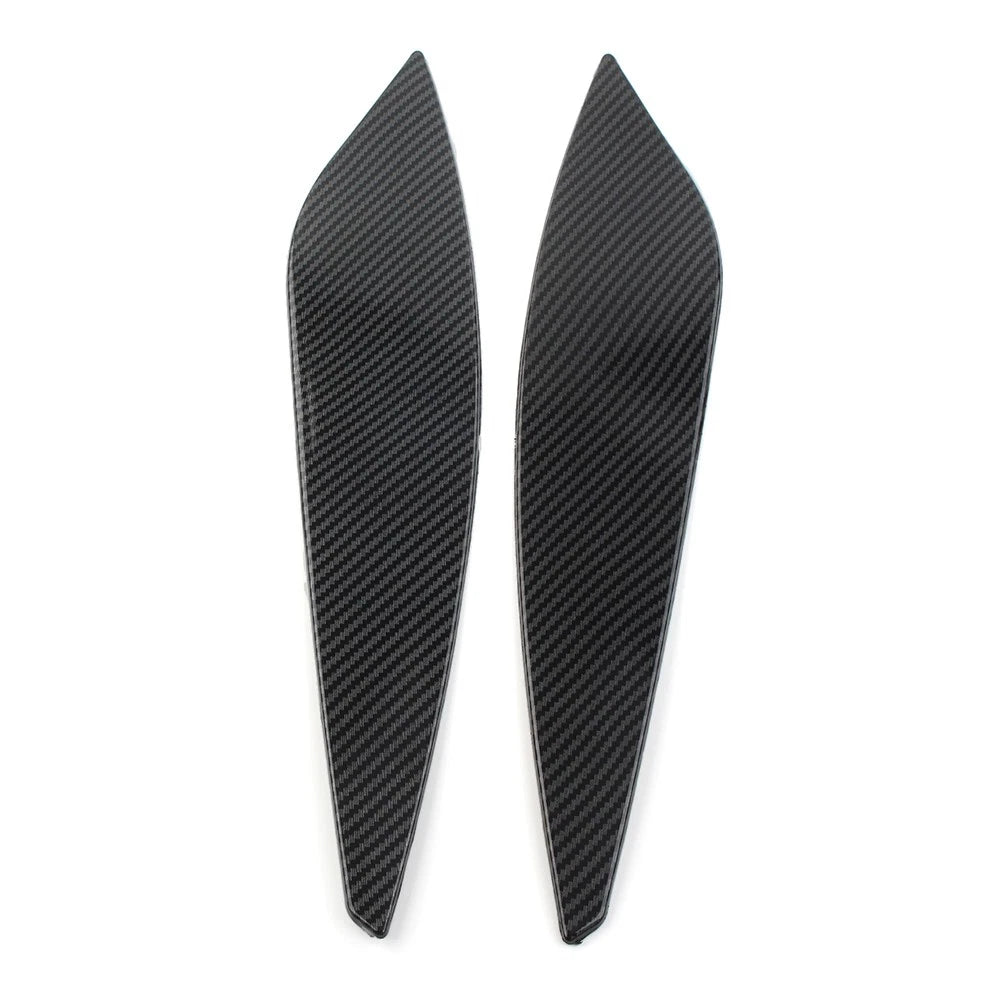 Carbon Look Motorcycle Tank Side Cover Panel Fairing For Yamaha YZF R6 2003-2005