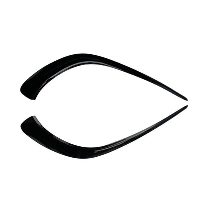 For Mercedes Benz CLA C118 2020+ Front Bumper Lip Splitter Spoiler Glossy Black