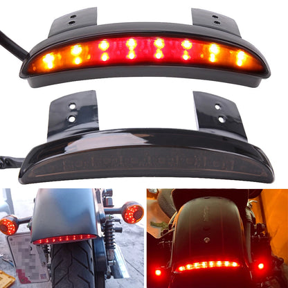 Smoke LED Brake Tail Light Turn Signal For Harley Sportster 883 1200 Forty Eight