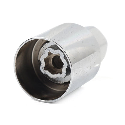 Sliver Anti-theft Wheel Bolt Lock Nut Key For Jeep Renegade Cherokee For Dodge