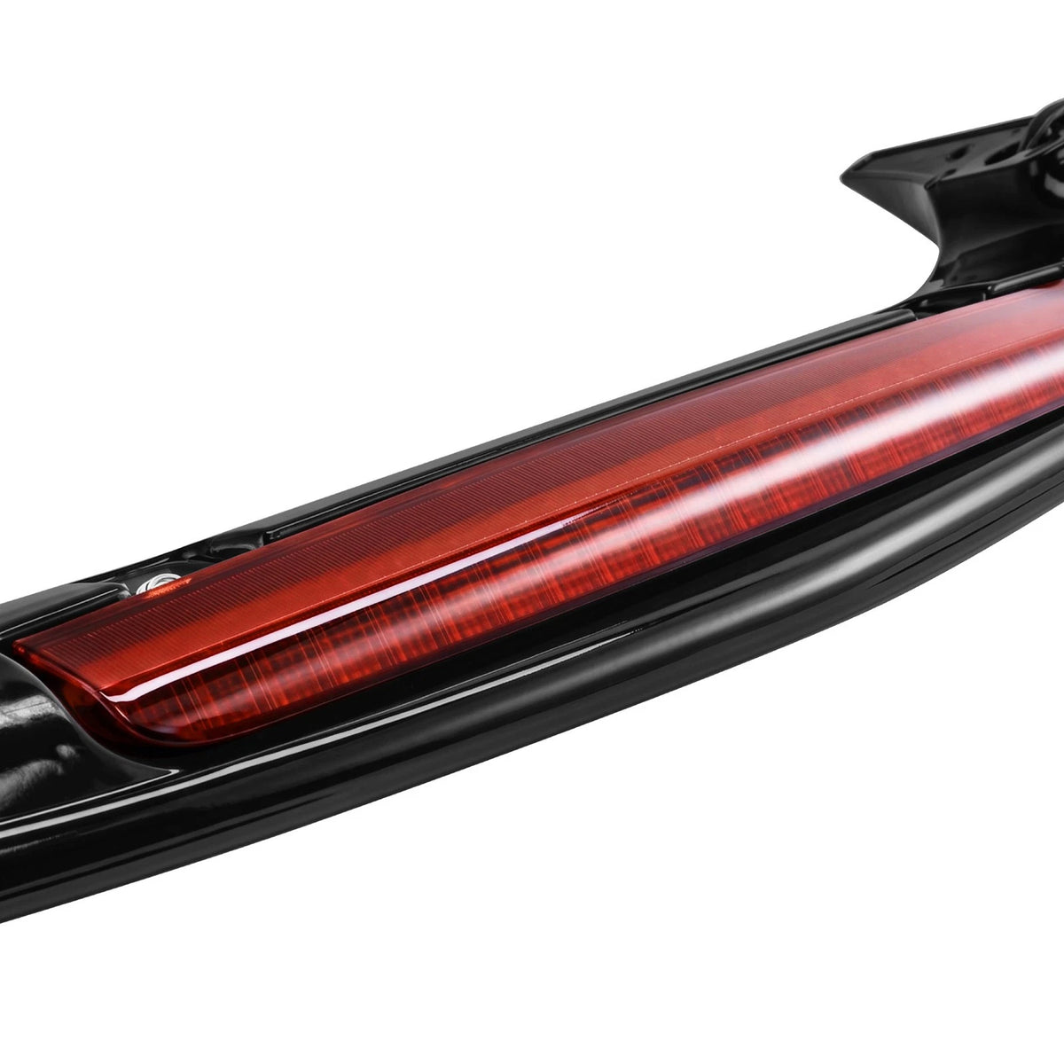 Black Trunk Spoiler w/ Red LED Brake Light Fit Honda Goldwing GL 1800 2001-2017