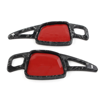 1 Pair ABS Steering Wheel Paddle Shifter Extension Fit Audi A3 A4 S4 A5 S5 A6 A7