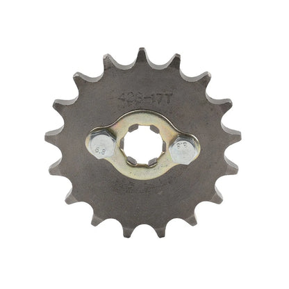 428 Chain 17mm 17T Front Sprocket For 110CC 125CC ATV Pit Dirt Quad Bike