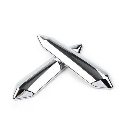 2PCS Windshield Windscreen Strut Covers Chrome For Honda Goldwing GL1800 2018-up