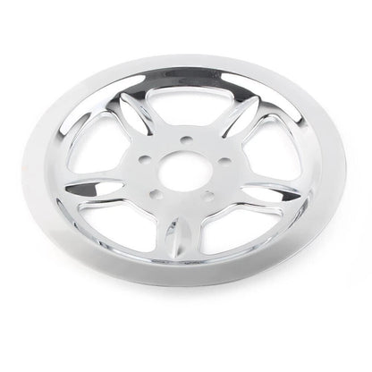 Rear Outer Pulley Insert Cover Aluminium For Harley Sportster XL883 1200 Chrome