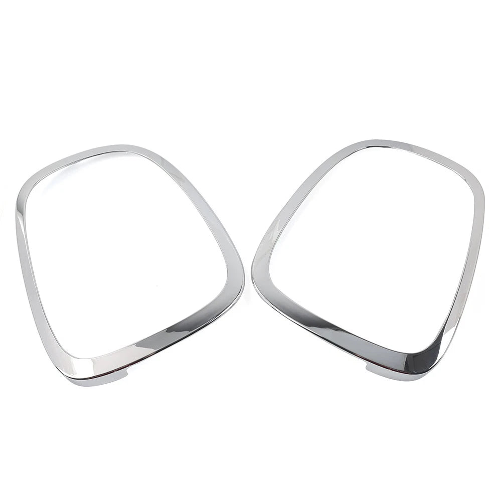 Rear Taillight Ring Bezel Trim Cover Fit BMW Mini Cooper F55 F56 F57 2Pcs