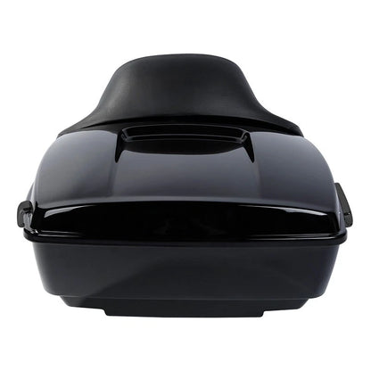 Black King Trunk Backrest Pad Fit For Harley Touring Electra Road Glide 14-Up US