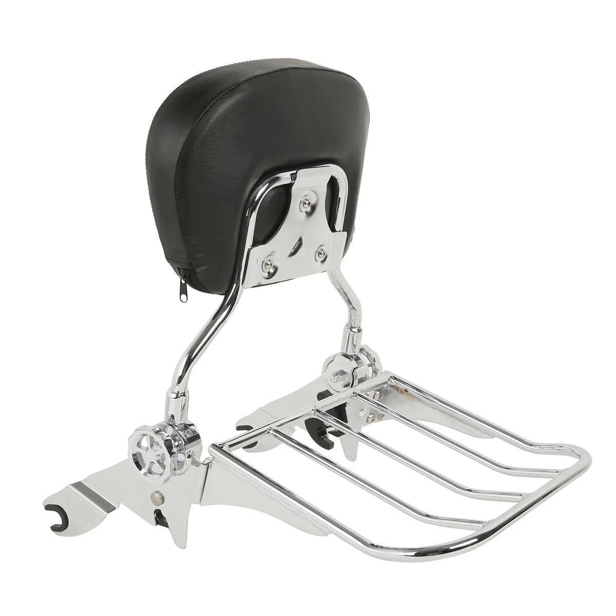 Sissy Bar Backrest Rack & Docking Kit Fit For Harley Touring Street Glide 14-24