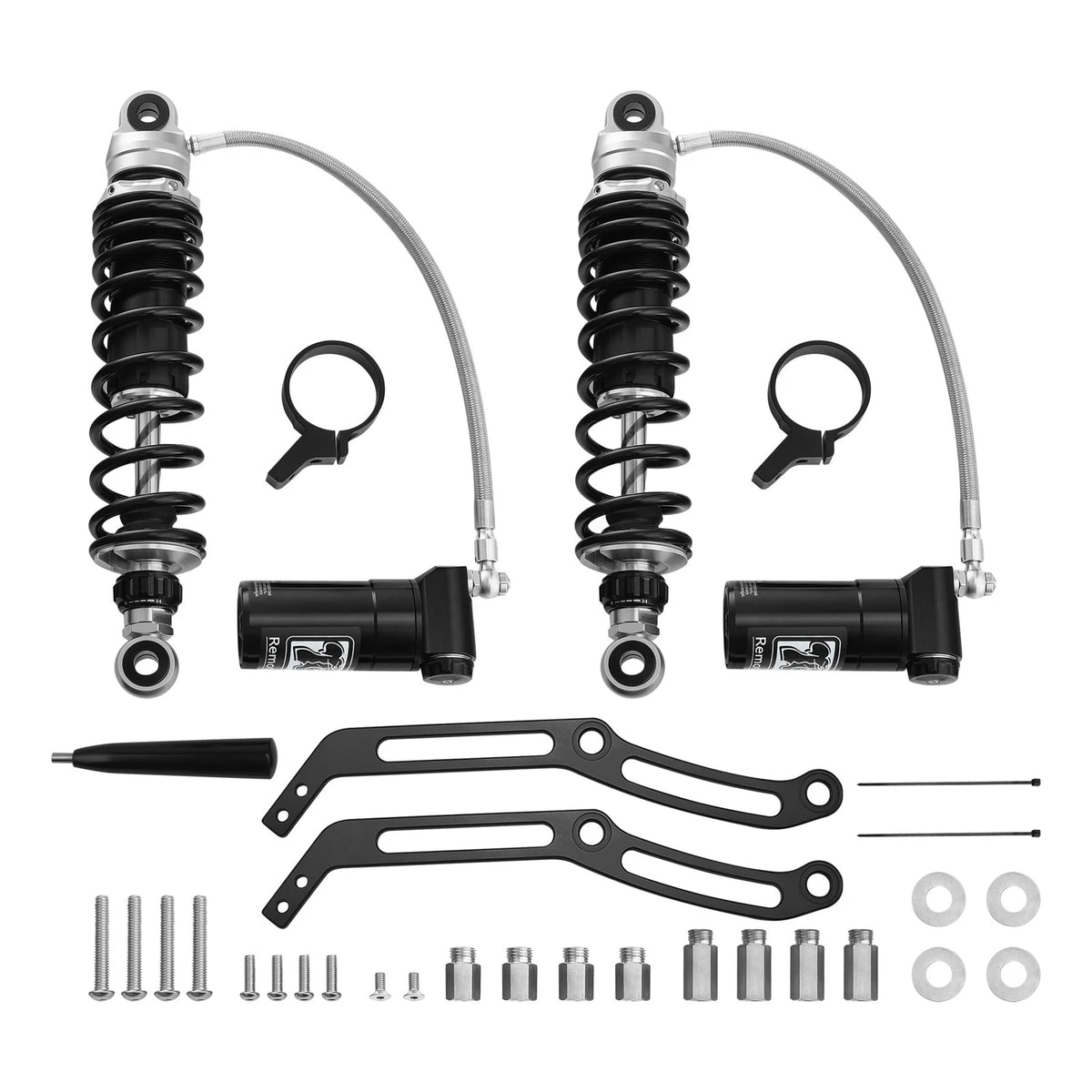 Remote Reservoir Rear Suspensions Shocks For Harley CVO Road Glide FLTRXSE 23-Up