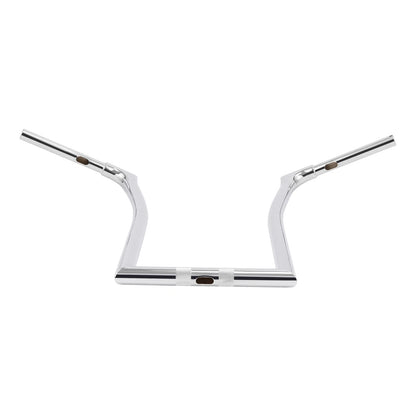 19" Rise 1 1/4''Ape Hanger Handlebar For Harley Touring FLHR Softai Dyna Fat Boy