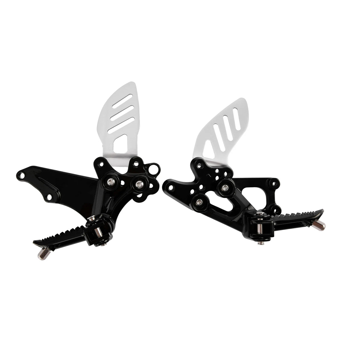 Front Driver Footrest Footpegs Bracket Fit For SUZUKI GSXR600 GSXR750 2006-2010