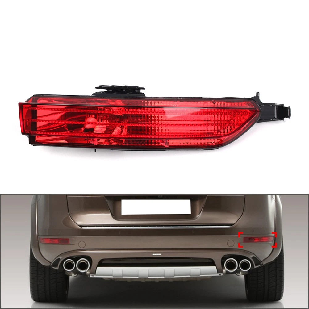 1x Right Red Rear Bumper Reflector Warning Light W/o Bulb For VW Touareg 11-14