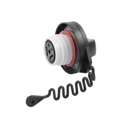 Petrol Fuel Tethered Gas Cap ABS For Land Rover Freelander 2 2008-2015 Black