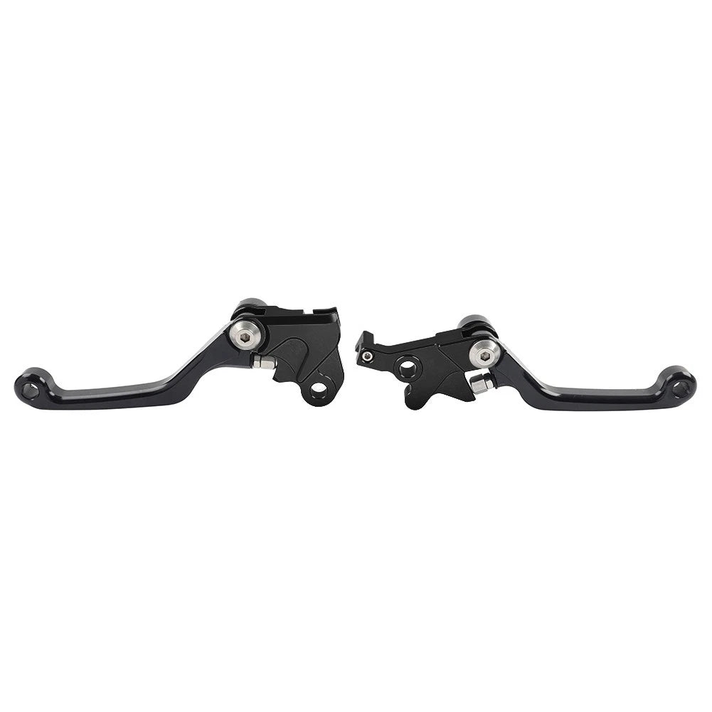 1 Pair Black Clutch Brake Levers CNC Pivot For Honda CRF150F CRF230F 2003-2017
