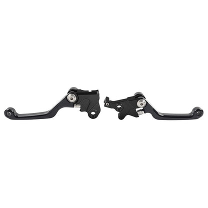 1 Pair Black Clutch Brake Levers CNC Pivot For Honda CRF150F CRF230F 2003-2017