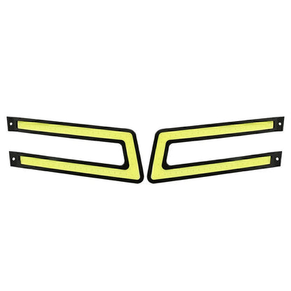 White COB DRL LED Daytime Running Light for Universal Car Driving Fog Lamp 2 Pcs