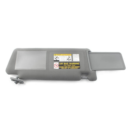 1x Left Side Sun Visor for Toyota Tacoma 2005-2015 W/O Light 74320-04181-B1 Gray