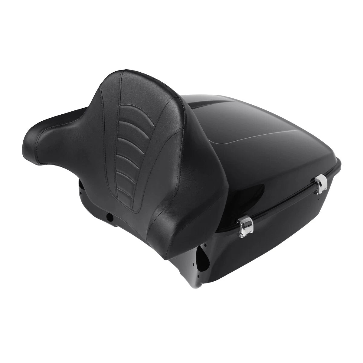 King Trunk Backrest Pad Mount Rack Fit For Harley ElectraRoad Glide King 1997-08