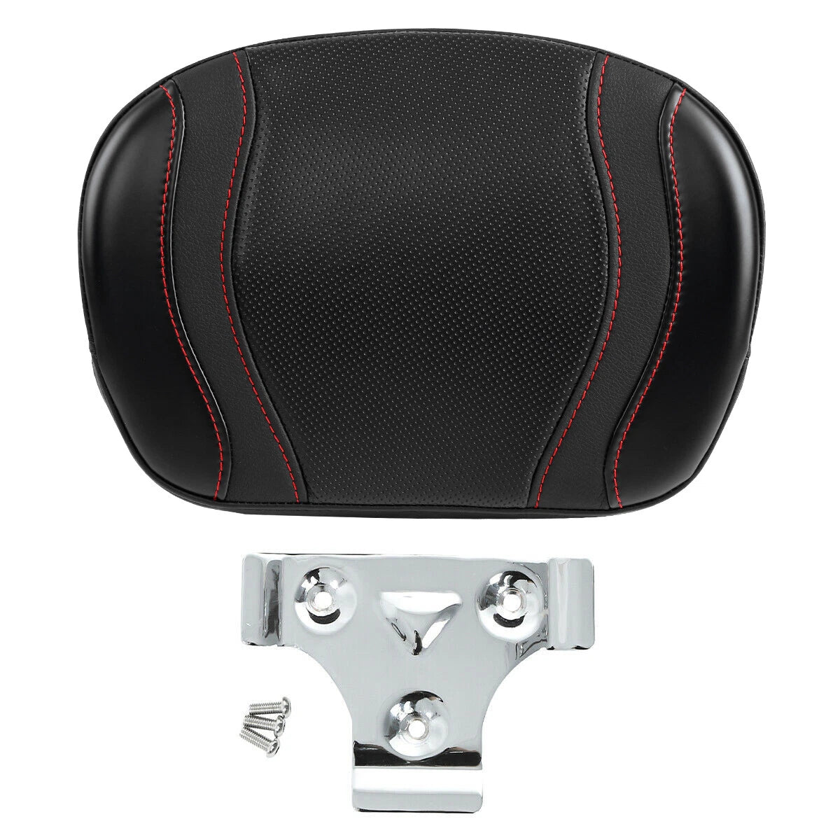 Passenger Backrest Pad Mount Kit Fit For Harley Electra Street Road Glide King