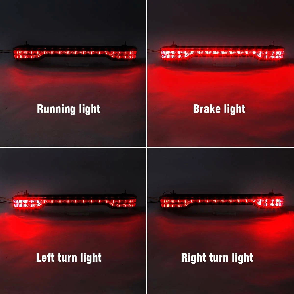 King Trunk Pad LED Tail Light Fit For Harley Touring Road Glide King 2014-2026