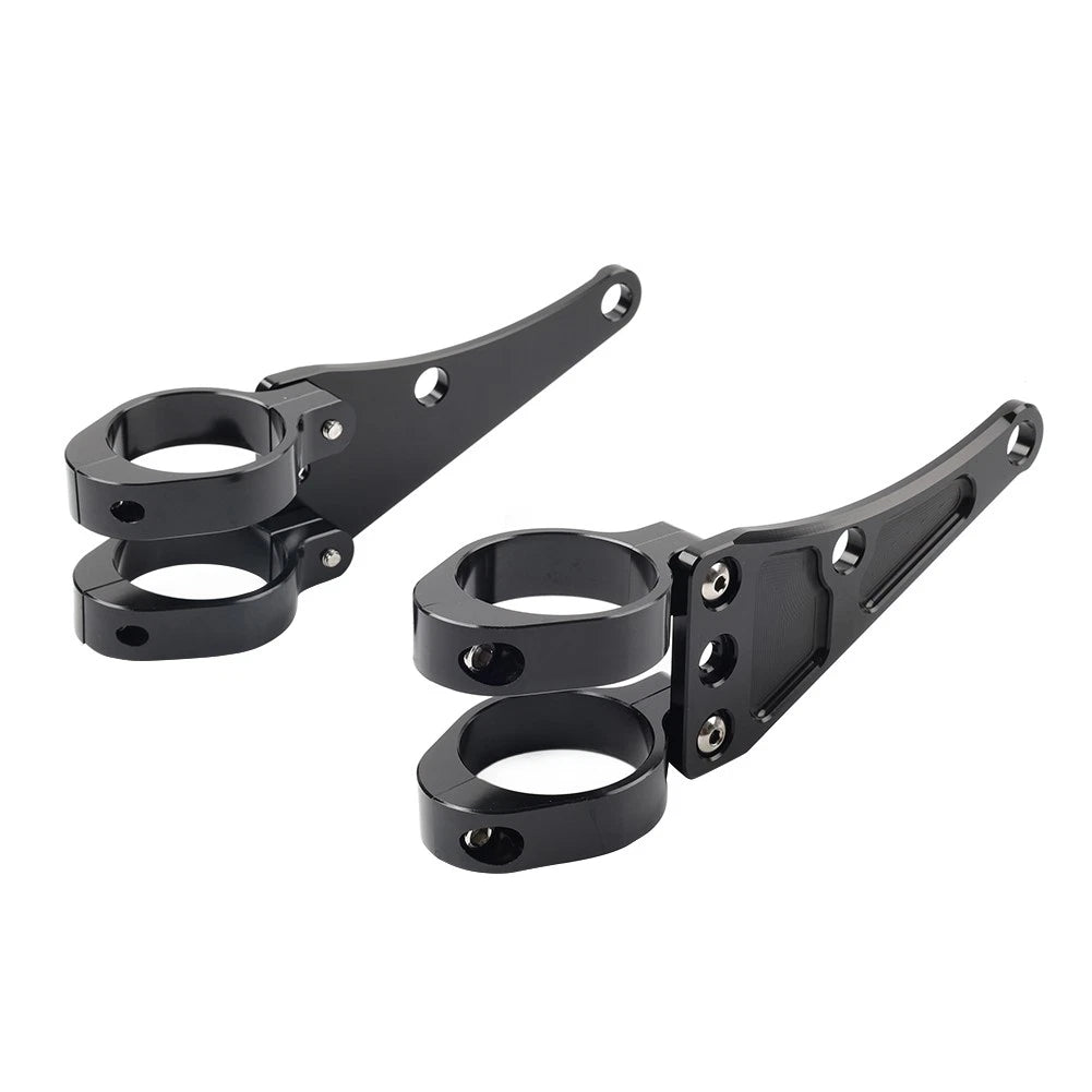 41MM Motorcycle Headlight Bracket Mount Clamp Fork Tube Holder For Harley