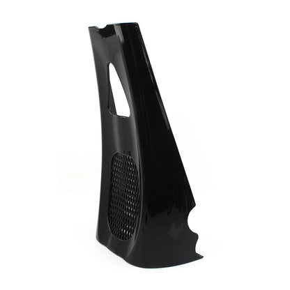 Stretched Chin Spoiler Scoop For M8 Harley Touring Road  2017+ Glossy Black USA