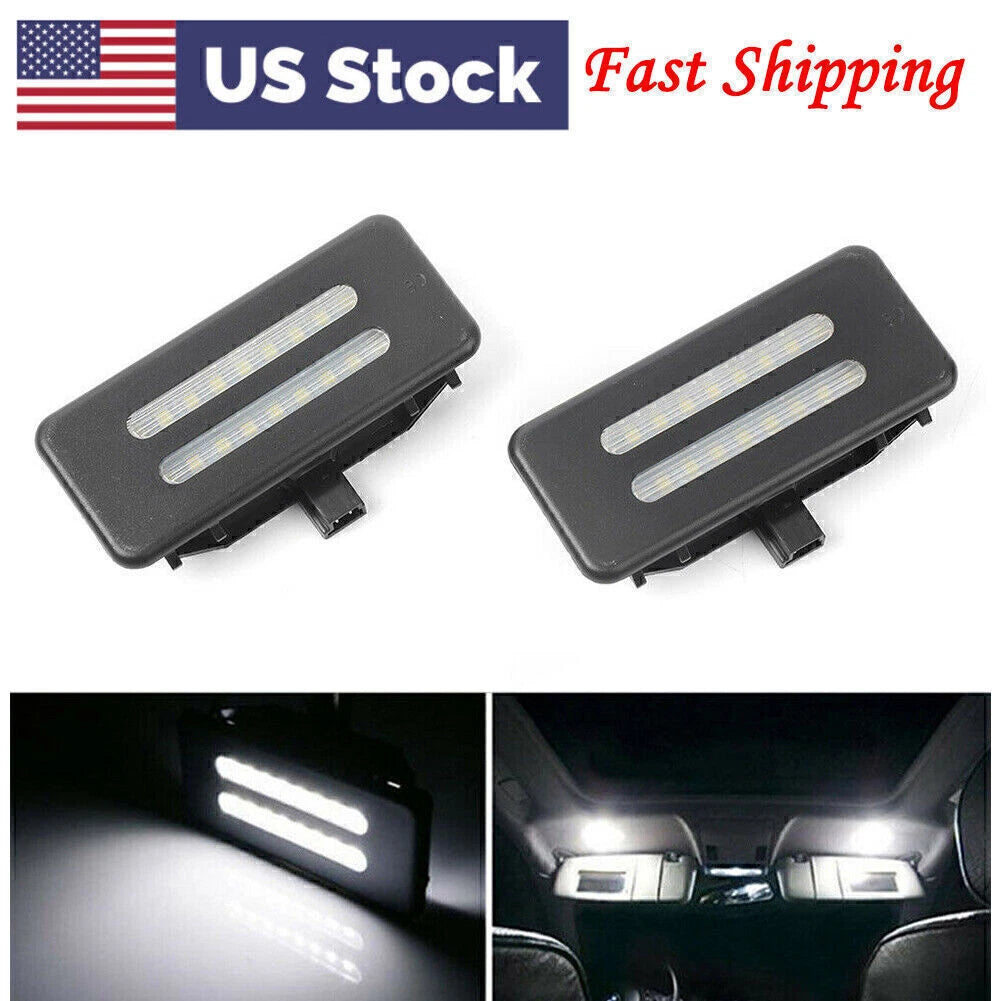 LED Vanity Front Mirror Error Free White Light For BMW E60 E61 E90 E91 E92 E70