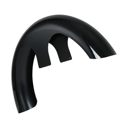 Gloss Black Custom 30" Wrap Around Front Fender For Harley Touring Electra Glide