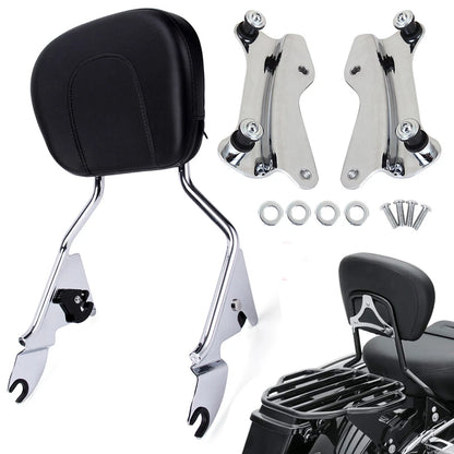 Backrest Sissy Bar 4 Point Docking Hardware For Harley Electra Road Glide 14-22