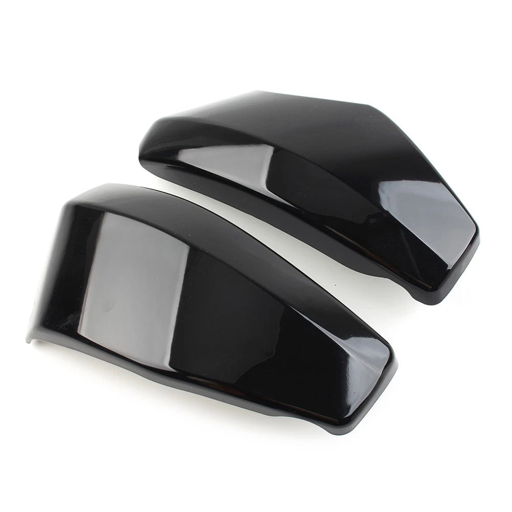 ABS Plastic Battery Left & Right Side Covers For Honda VTX1300 2003-2009 Black