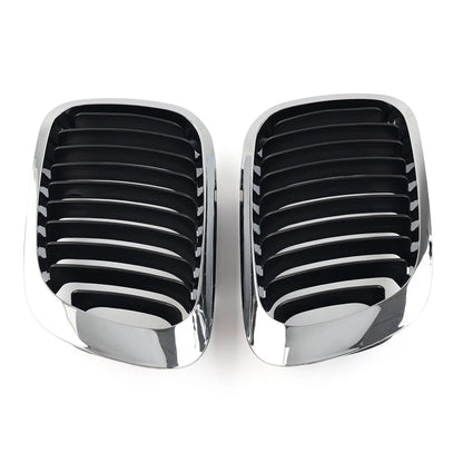 Front Bumper Kidney Grille For BMW 3 Series E46 2-Door Coupe Cabriolet 1999-2002