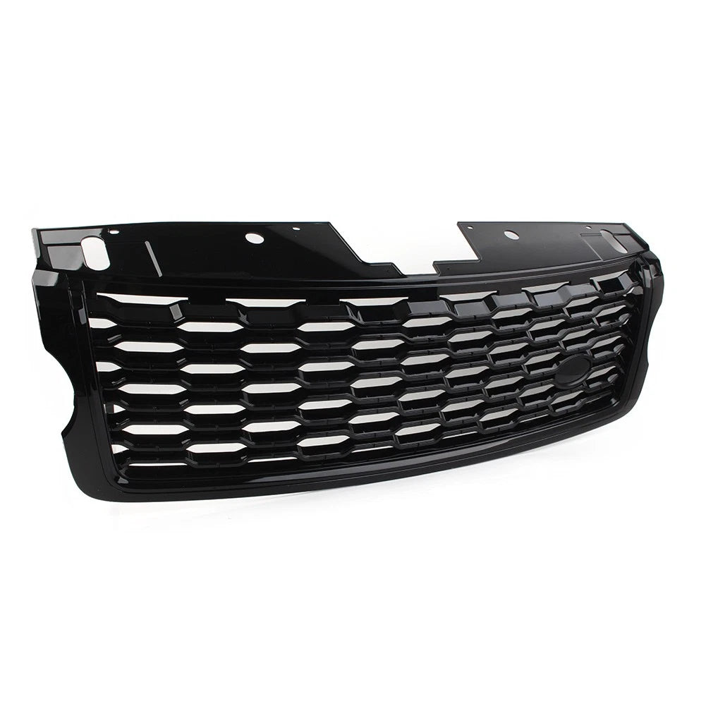 Front Bumper Upper Mesh Grille Black For Land Rover Range Rover Vogue L405 13-17