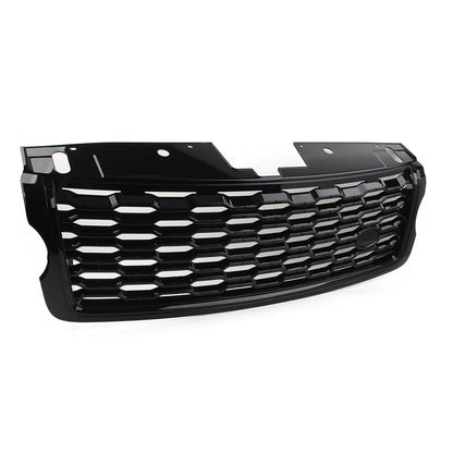 Front Bumper Upper Mesh Grille Black For Land Rover Range Rover Vogue L405 13-17