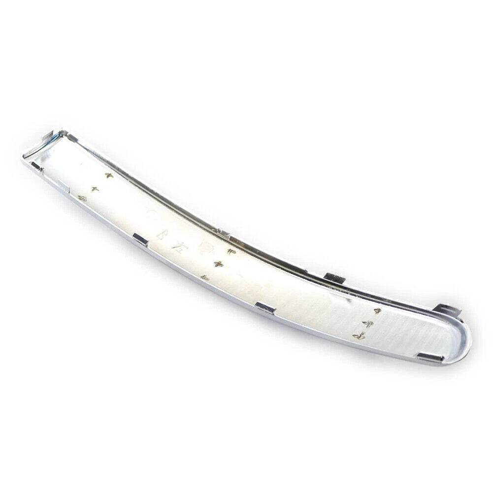 Front Lower Bumper Conner Panel Trim Cover Fit FIAT 500 2007-2015 Left Chrome