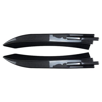 1 Pair Rear Bumper Splitter Diffuser Canards For BMW 3 Series F30 M-Sport 12-18