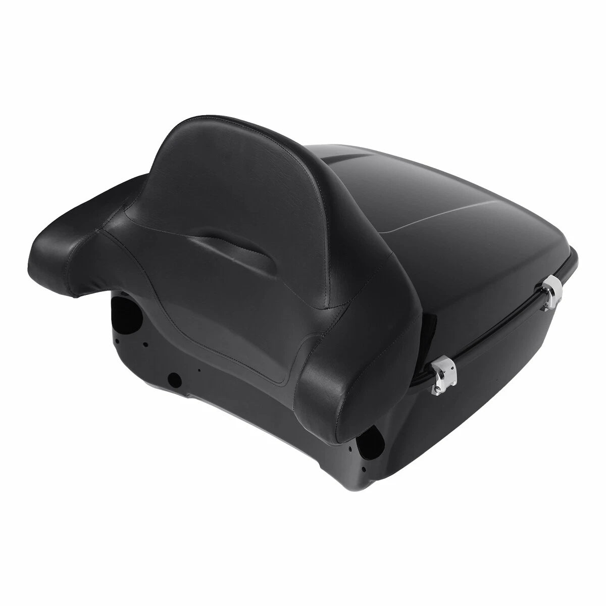 Black King Trunk Pad Speakers Fit For Harley Touring Glide 2014-Up